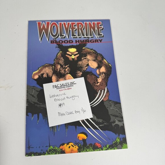 Wolverine Blood Hungry Marvel Comic 2002 Second Printing Trade Paperback - Picture 8 of 8